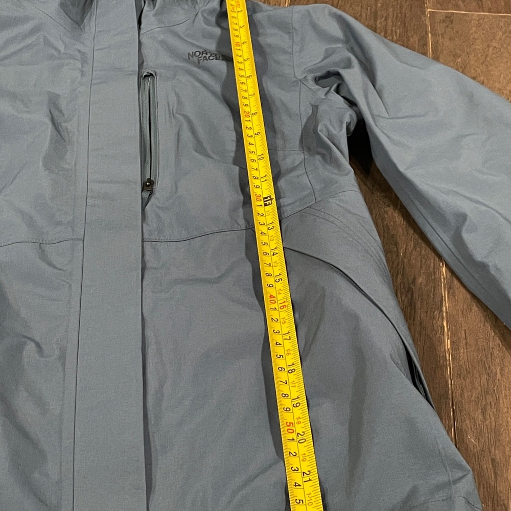 The North Face Women's Xs Dryzzle Futurelight Rain Jacket Flare Shady Blue EUC - Picture 5 of 8